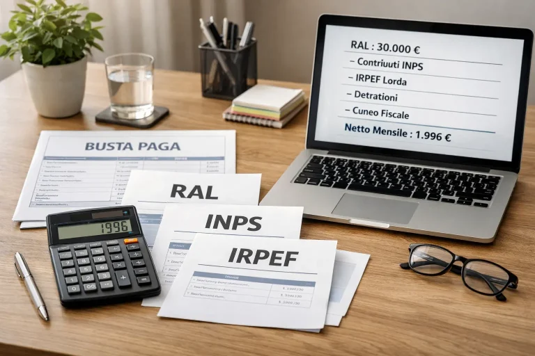 Come Calcolare lo Stipendio Netto